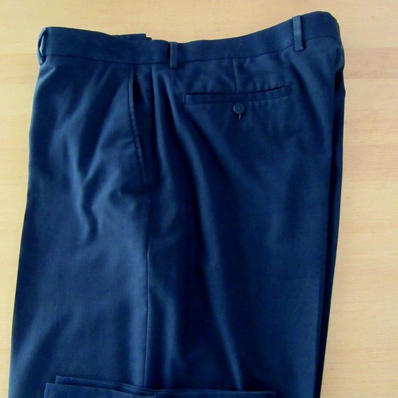 Mens Louis Raphael black dress pants 38/32  - business - evening - Picture 2 of 3